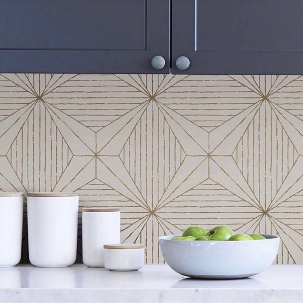 Scott Living - Gold Aurum Self Adhesive Wallpaper